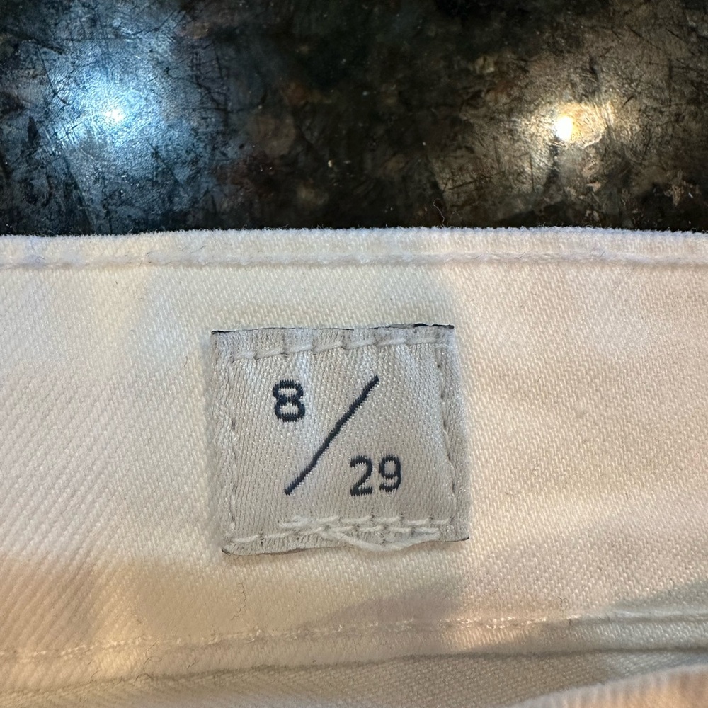 Lucky Brand Bridgette Skinny White Denim Jeans Size 8/29 - Picture 4 of 8